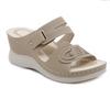 Fashion 2025 Spring And Summer New Fashionable Casual Wedge Beach Sandals Women's Shoes Comfortable, Breathable Elegant And Simple
