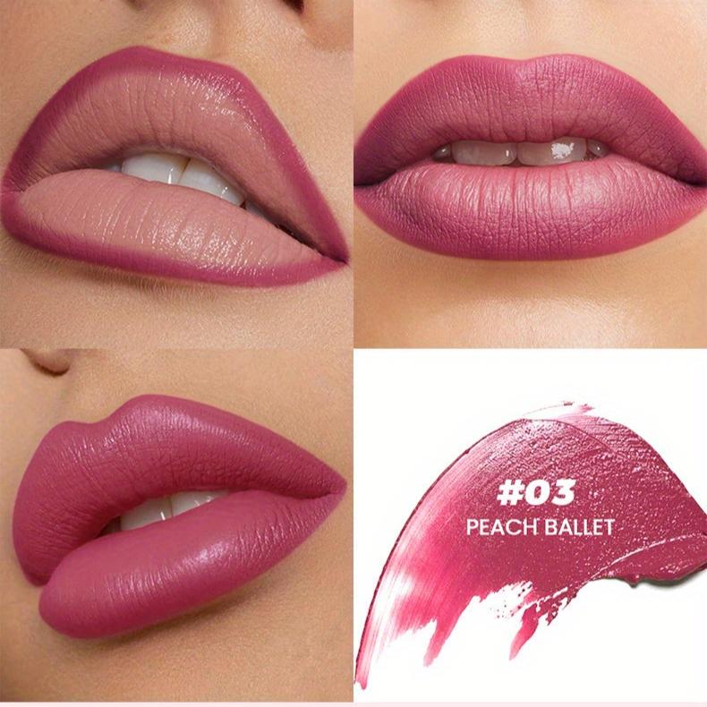 2-in-1 Matte Lipstick and Lip Liner Cone Tip Velvet Lipstick Pencil Silky Texture Waterproof Long-lasting Lipsticks Lip Combo Liner Lip Liner Stick