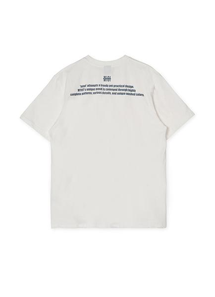 MTOT Printed Short Sleeve T-Shirt(White)