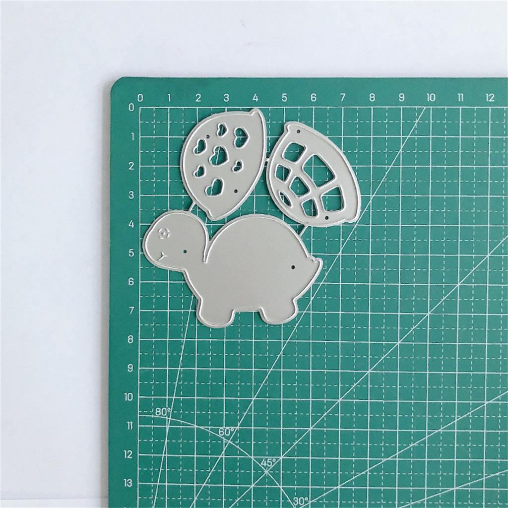 Schildkröten Metall Stanzformen Kohlenstoffstahl Schildkröte Stanzformen Prägeschablonen für Grußkarte Scrapbooking Dekorationen