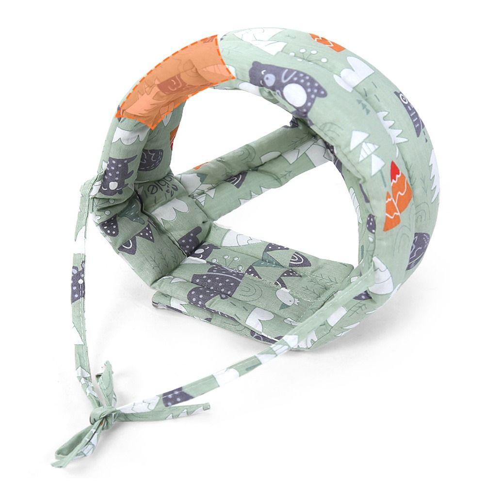 Bequemer Verstellbarer Babyschutzhut Weicher Sicherheits-Antikollisionshut Cartoon Sturzsicher Sturzschutzpolster Kleinkind