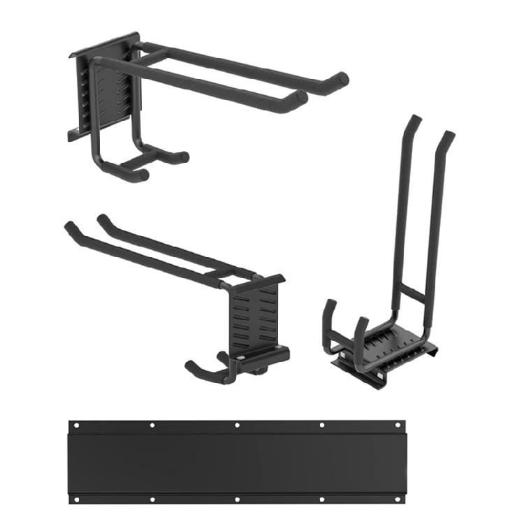 Ski Snowboard Wall Mount Rack Without Marring Surfaces Protects Equipment Fit Various Board Types And Size