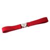 Women Elastic Belts Love Heart Metal Buckle Waist Dress Coat Sweater Decorative Elegant Exquisite Waistband Accessories