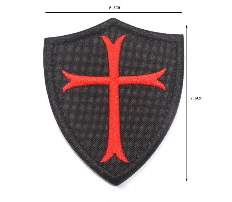 Teutonic Knights Tactical Velcro Shield Patch