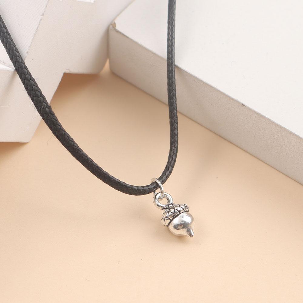 20/40/60 Stück Legierungsmaterial Tibetanischer Anhänger Legierung Tibetanischer eichelförmiger Anhänger Anhänger Anhänger Anhänger DIY Schmuckherstellungsprozess