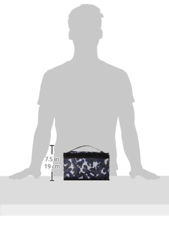 Pearl Metal Insulated Lunch Bag 4L Camouflage Cool Storage D-6485