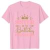 Birthday Princess Bundle Dad Mom of The Girls Birthday Party Tshirt O Neck Tops Short Sleeve Clothes