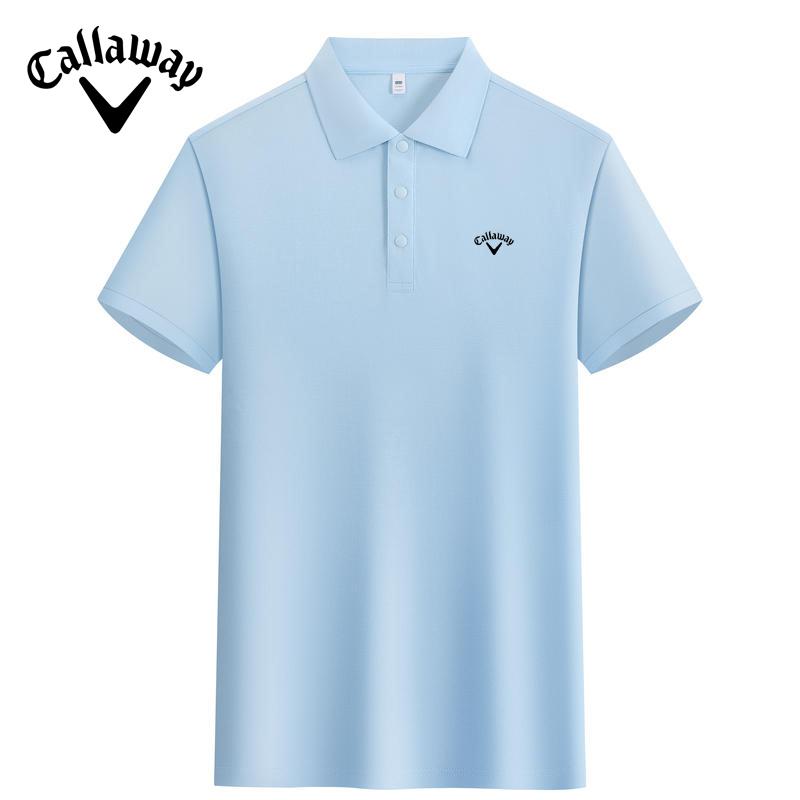 

FN600 Callaway 2026 Summer Women s Embroidered High Quality Cotton Polo Collar Shirt XS