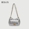 Diamond Chain Shoulder Bag Spring Summer Trendy Cross-body Bucket Bag