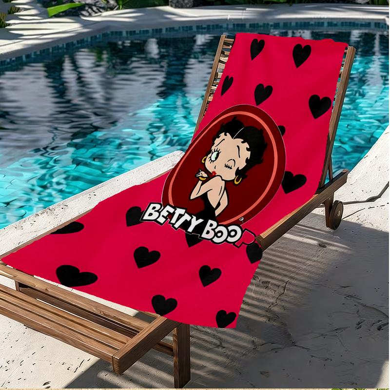 Doll Print Beach Towel, Versatile Lightweight Absorbent Beach Towel for Pool Surf Yoga Bathroom, Perfect Birthday Holiday Gift