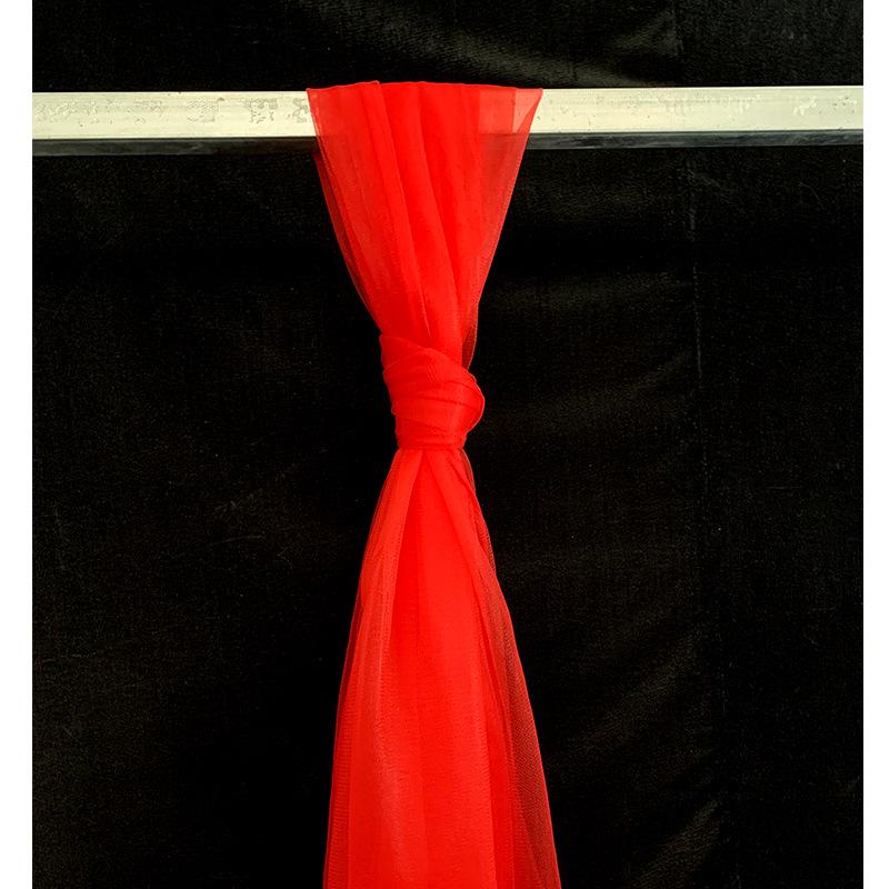 High-Density Swiss Gauze Wedding Decoration: Chair Backs, Curtains, Ceiling & Table Decor