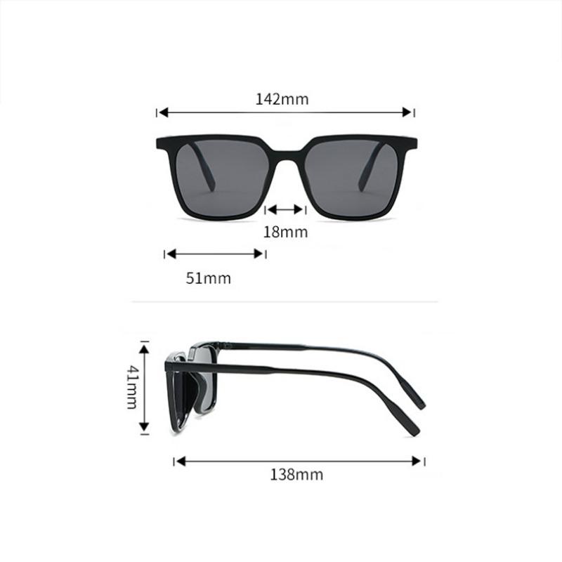 non-polarized Men Trendy Large Frame Fashion Sunglasses with Blue Wood Grain - Stylish & Durable for Daily Wear, Driving, and Outdoor Activities