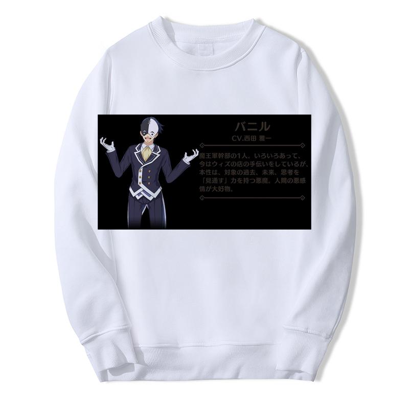 Vanir Konosuba Crewneck Sweatshirt Anime Printed White Unisex Oversized Warm Long Sleeve Sweatshirt Cotton Top Buy At A Low Prices On Joom E Commerce Platform