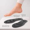 Plantar Fasciitis Insoles Memory Foam Arch Support Cushions for Foot Pain Relief Heel Metatarsal Support Shoe Inserts 1 Pair