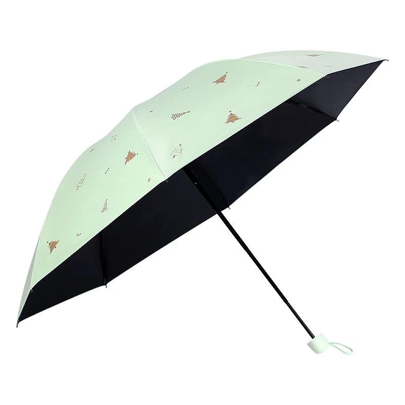 New Product Paradise Umbrella with Gold Stamping, Sun Protection, Uv Protection, Sunshade Umbrella, Compact and Portable, Foldable Dual-Use Umbrella