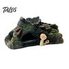 Aquarium Decoration Decaying Trunk Hideout, Betta Fish Shelter with Multiple Holes And Shrimp Habitat Caves, Resin Decorative Log Hide Cave