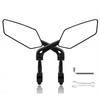 2PCS 360 Rotating Bicycle Mirror Wide Range Adjustable for Bicycle Electric Reflec Reflector Retrovisor Moto For Bycicle