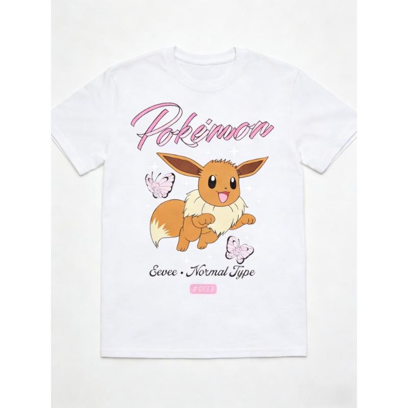 Pokémon Squirtle Evolution Printed Pure Cotton T-shirt Men and Women Spring/Summer New Collection Fashion Short Sleeved Shirt