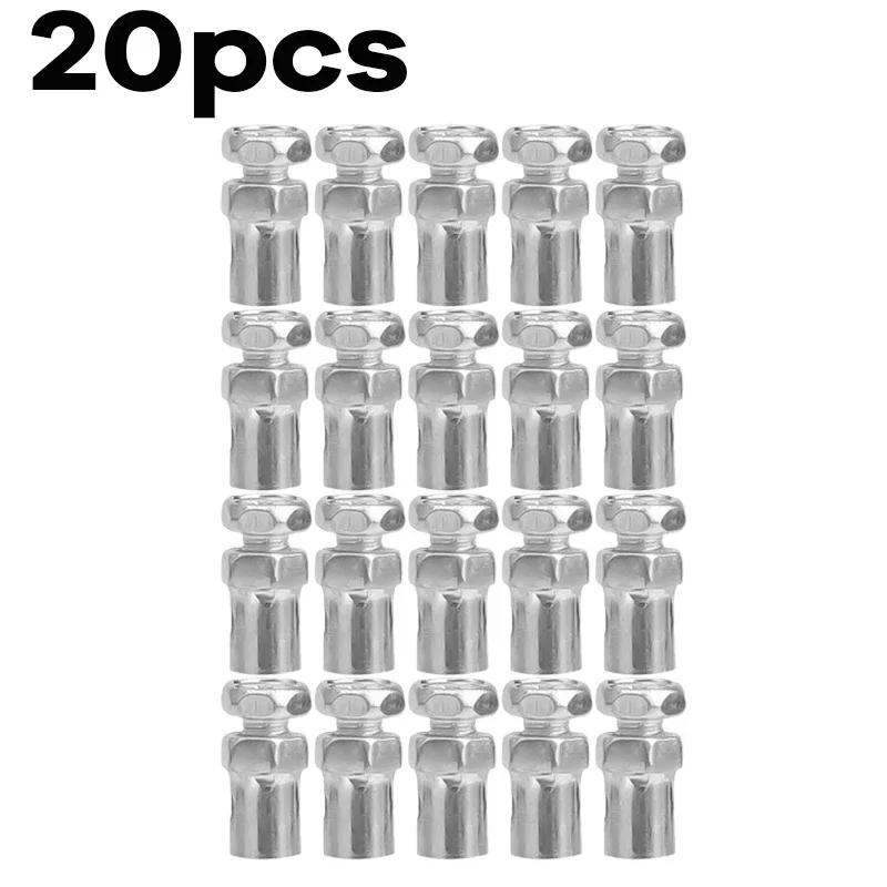 10-30 Stück Motorrad Gaszug Anschlagbolzen Gaszug Schnappkopf Drahtseil Befestigungsclip Fahrrad Seilzug Anschlagbolzen Stift Zubehör