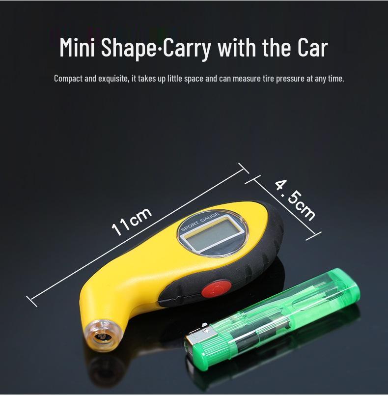 High-Precision Digital Tire Pressure Monitoring Gauge