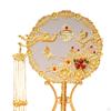 Wedding Fan Bride Bouquet Classic Ornaments Round Photography Props Accessories Bridal
