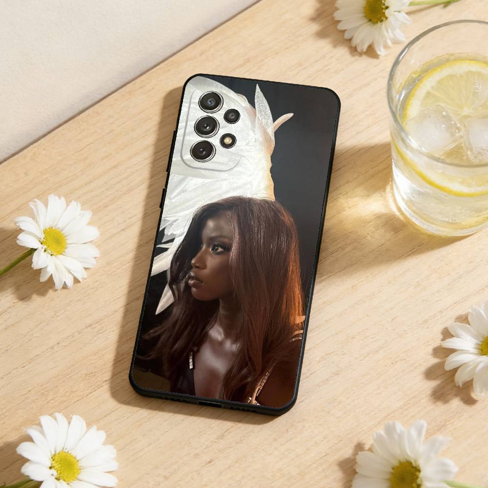 

A-Anok Yai Couture Model Phone Case For Samsung S25,S24,S21,S22,S23,S30,Ultra,S20,Plus,Others Soft Black Cover Samsung S21lite