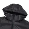 SAUCONY Featherweight Urban Life Solid Color Zip Short Sleeve Down Jacket Women Outerwear SA1250DJ11L-BK001