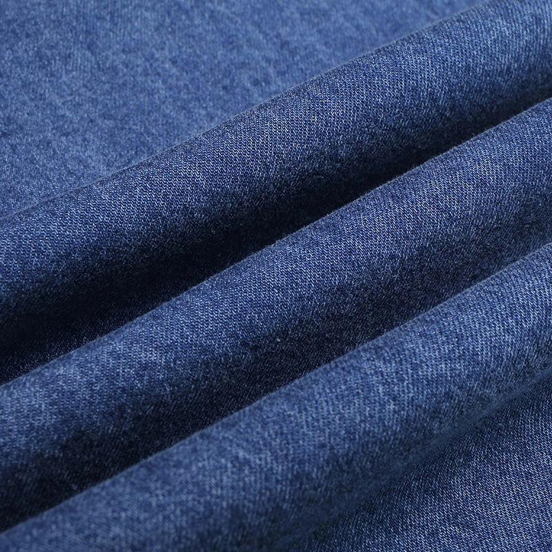 Five-point Jeans Loose Straight High Waist 2025 New Wide-leg 7-point Trousers Women Casual Thin Medium-sized Pants