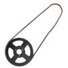 25H Chain 144 Links Sprocket 2 Stroke Shaft for Electric Mini Moto Pocket Bike ATV Quad Accessory