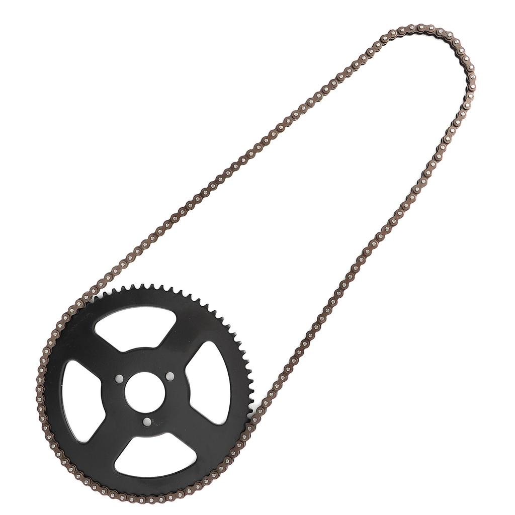 25H Chain 144 Links Sprocket 2 Stroke Shaft for Electric Mini Moto Pocket Bike ATV Quad Accessory