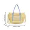 Large Capacity Messenger Bag Nylon School Tote Bag New Transparent Itabag  Handbags