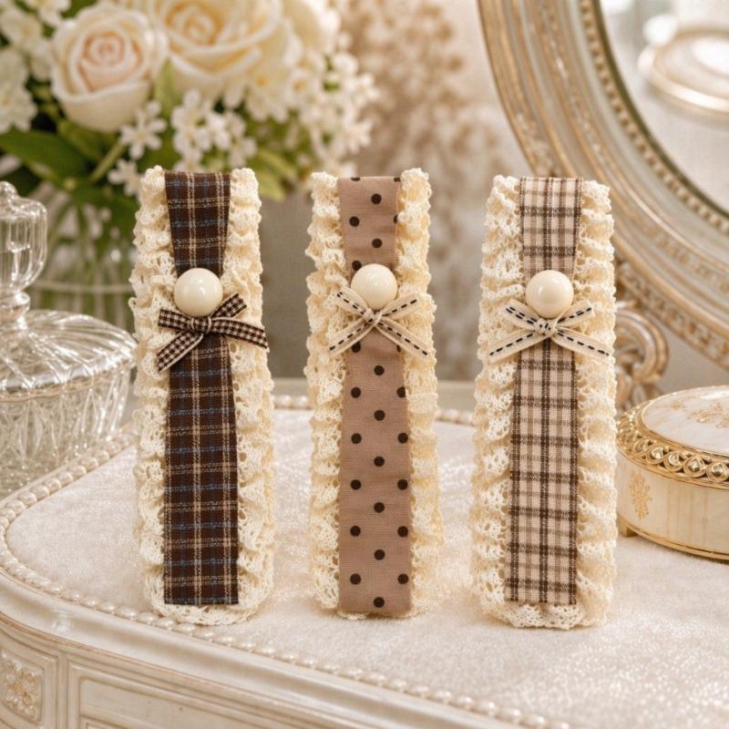 Knitting Colorful Flower Print Magic Tape Headband For Women Girls Sweet Hair Ornament Headwear Headband Hair Accessory