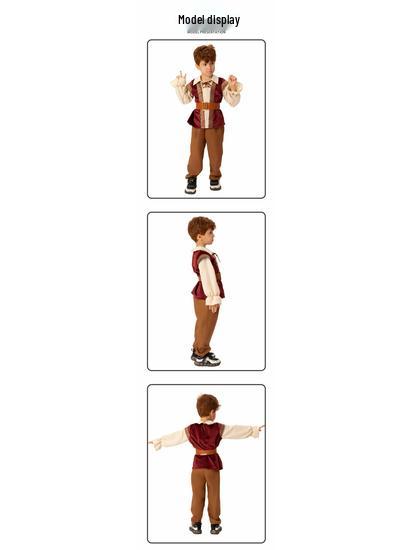 Children's Medieval Cosplay Costume for Halloween and Carnival