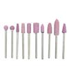 50pcs/set  Dental Stone Grinder Polisher Burs For Contouring Shaping Porcelain Dental Rotary Stone Polisher 2.35mm Shank