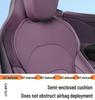 Four Seasons Universal Napa Leather Seat Cover for Xiaomi SU7 - Breathable Protective Cushion Accessory