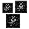 Butterfly Astrologys Tablecloth Altars Cloth Square Divinations Cards Table Cloth Witchcrafts Deck Cloth Enduring