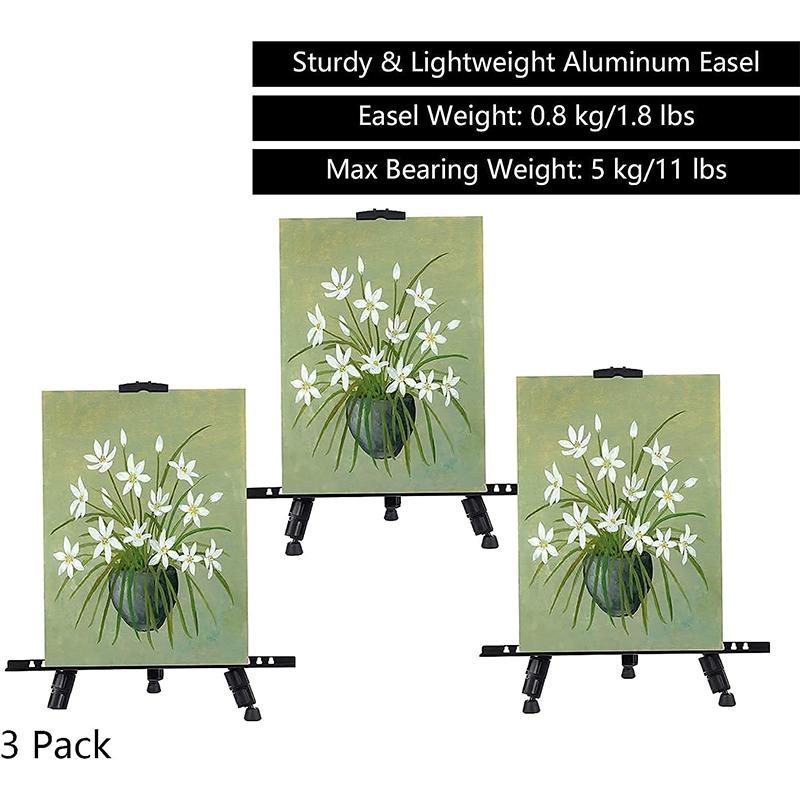 Professional Wooden Easel Wedding Horse Adjustable Portable Metal Painting Stand Fine Art Drawing Shelf Supplies Sketch Tripod