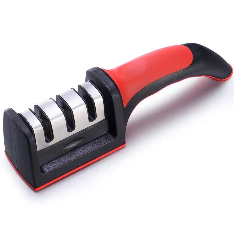 Knife Sharpener Manufacturer Three-stage Four-stage Anti-skid Sharpener Multifunctional Kitchen Sharpener, Kitchen Knife Scissors Sharpener