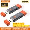 Wireless HDMI-Compatible Video Adapter Transmitter Receiver Extender TV Stick Dongle For PC Camera Laptop To Projector Monitor
