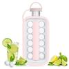 Eishockeytopf, Eisherstellungs-Wassertopf, 2-in-1-Eishockeytopf, Eishockey-Silikonform, Fruchtsaft, Whisky, Eishockey, Schnellgefrierschrank