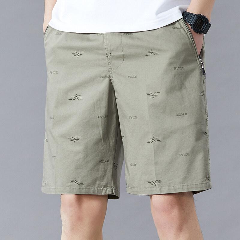 Men Light Weight Beach Shorts Summer Casual Sweat Shorts Baggy Sports Wide Leg Print Gym Running Shorts