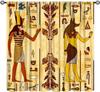 Ancient Egyptian Curtains Eye Horus Golden Hieroglyphs Print Window Treatments Living Curtain Vintage Made Of Polyester Washable