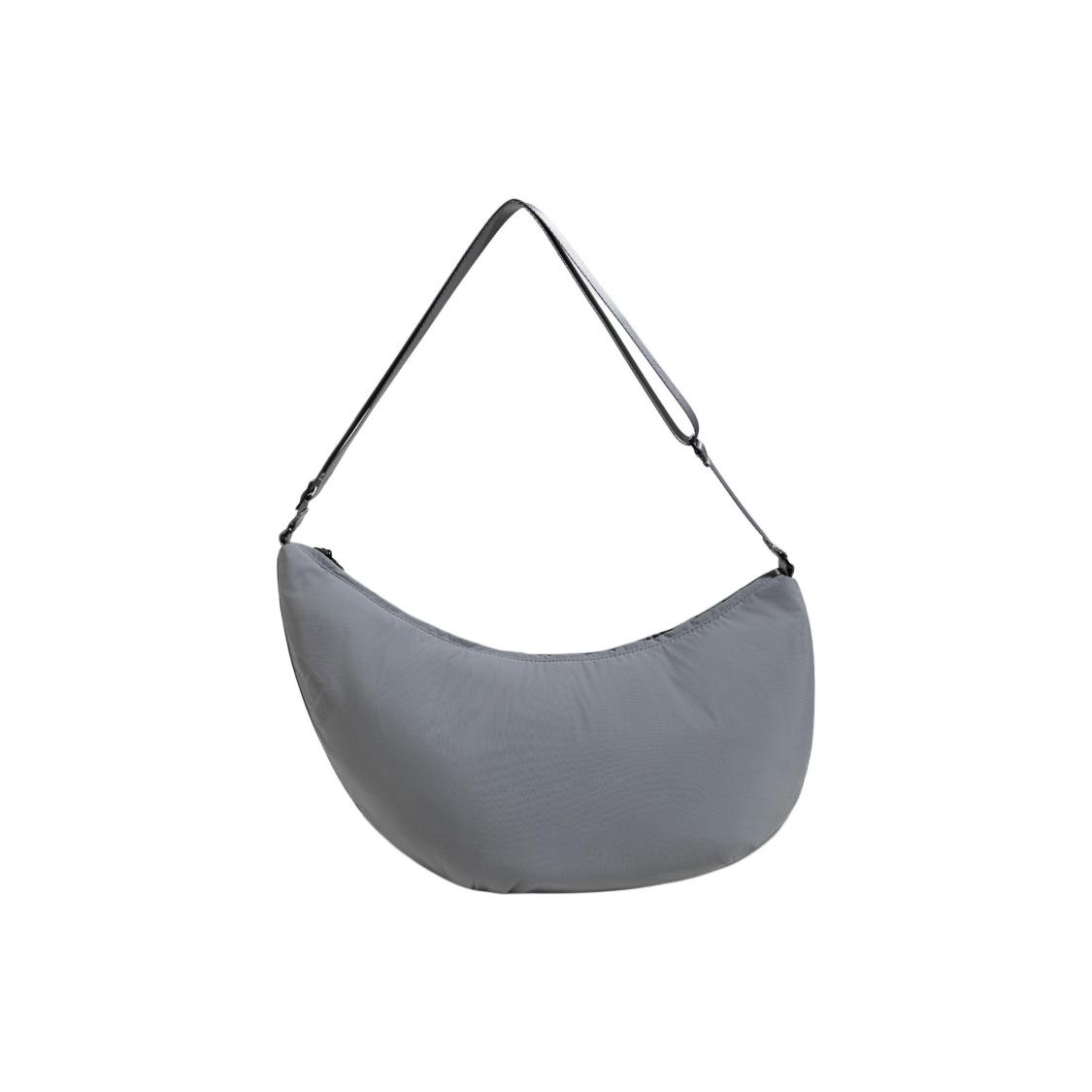 Adidas Recycled Polyamide Handbag, Shoulder Bag, Crossbody Bag Unisex Gray One Size