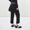 LESS Women's Retro Cigarette Cropped Pants