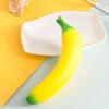 Banana Squeeze Toy Soft Stress Relief Toy for Kids Adults Stretchable Banana Fidget Toy for Concentration And Relaxation at Work School