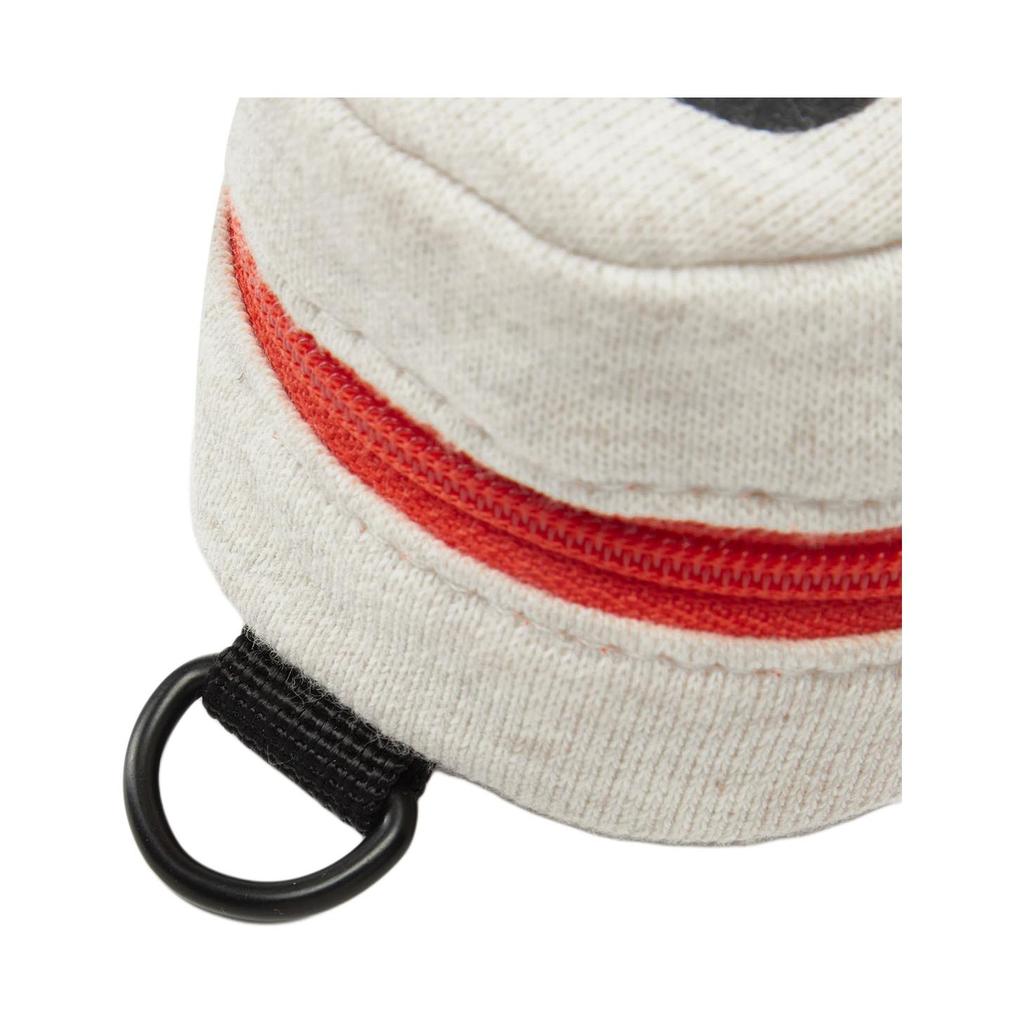 New LiNing CHUMS Collaboration Cotton With Polyester Wallet Coin Purse Unisex Heather Gray ABLV011-1