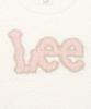 LEE Women'S Round Hairy Logo Knit Ivory