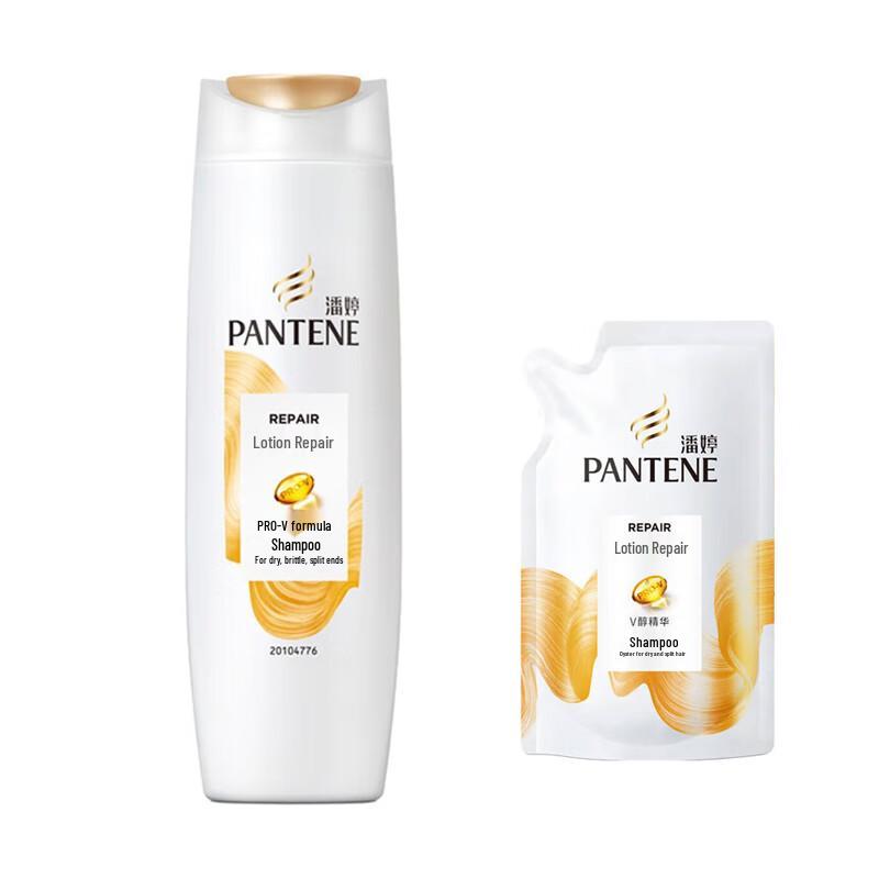 Pantene Emulsion Repair Shampoo 400g + 230g Refill