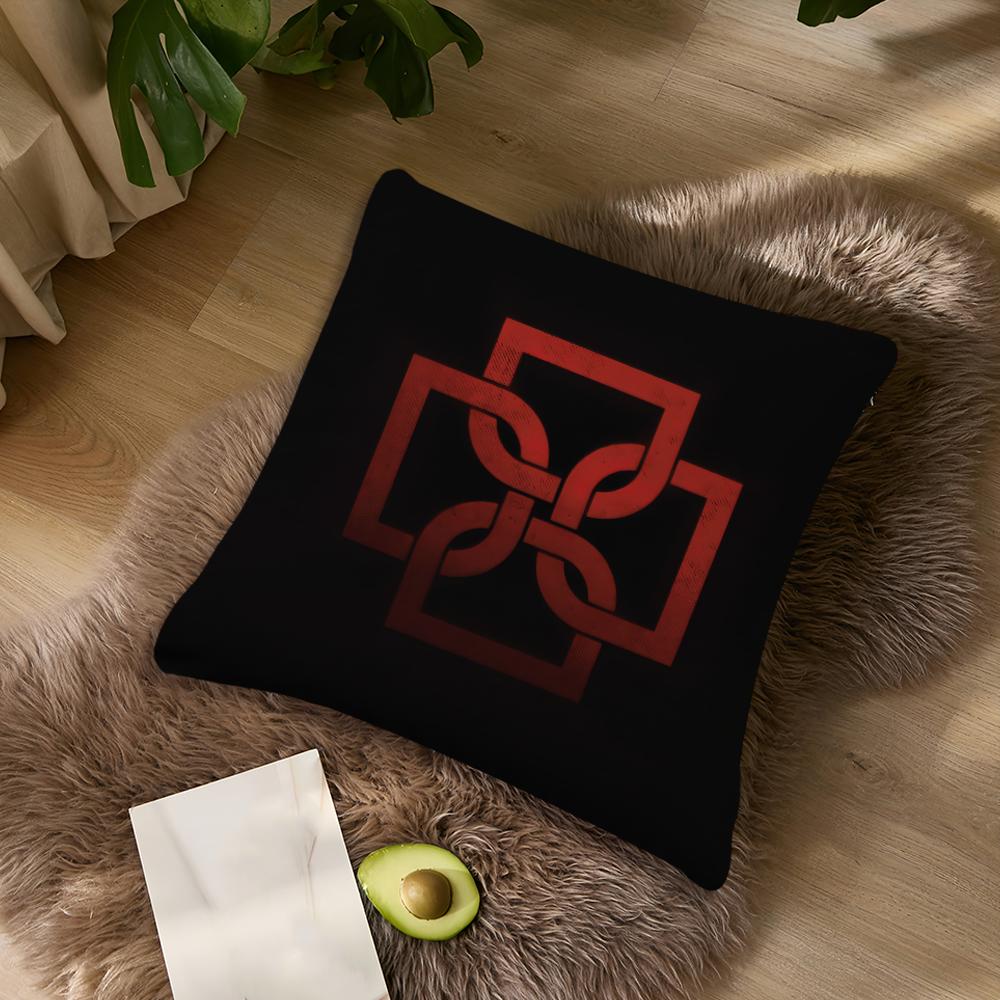 Singer DDuki Cushion Cover Living Room Accent Couch Back Support Square Lounge Restful Nap Companion Pillow Case