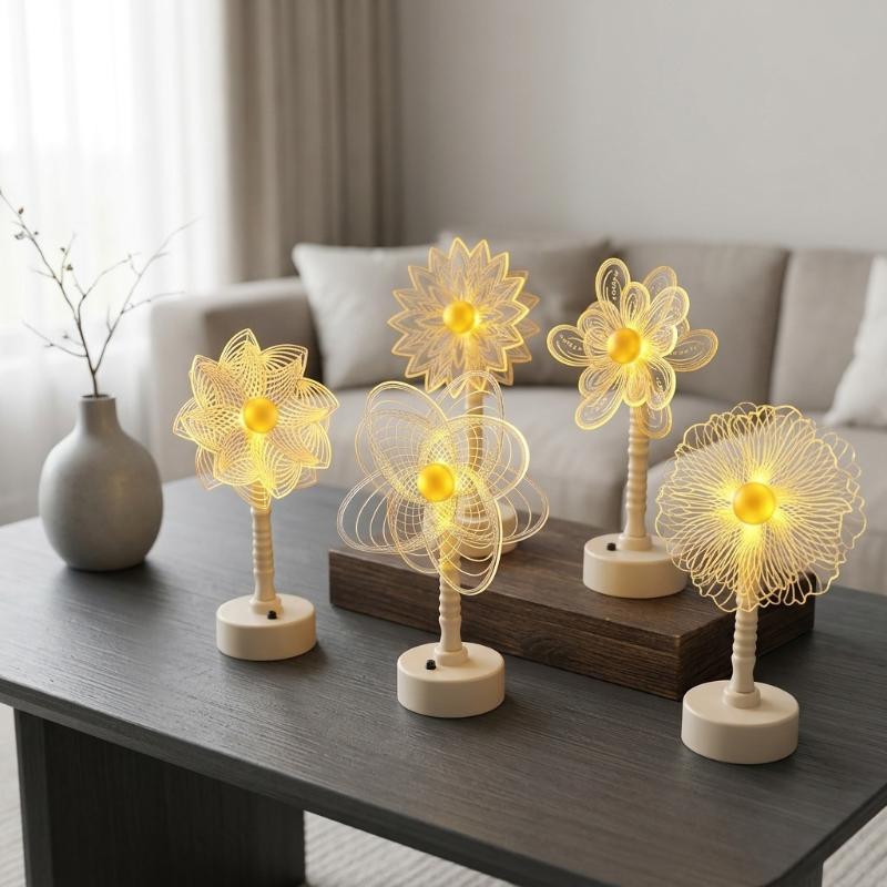 Minimalist Design Acrylic Butterfly Led Table Lamp Soft Ambient Lighting Luxury Style Led Desk Lamp Modern Design Eye Protection